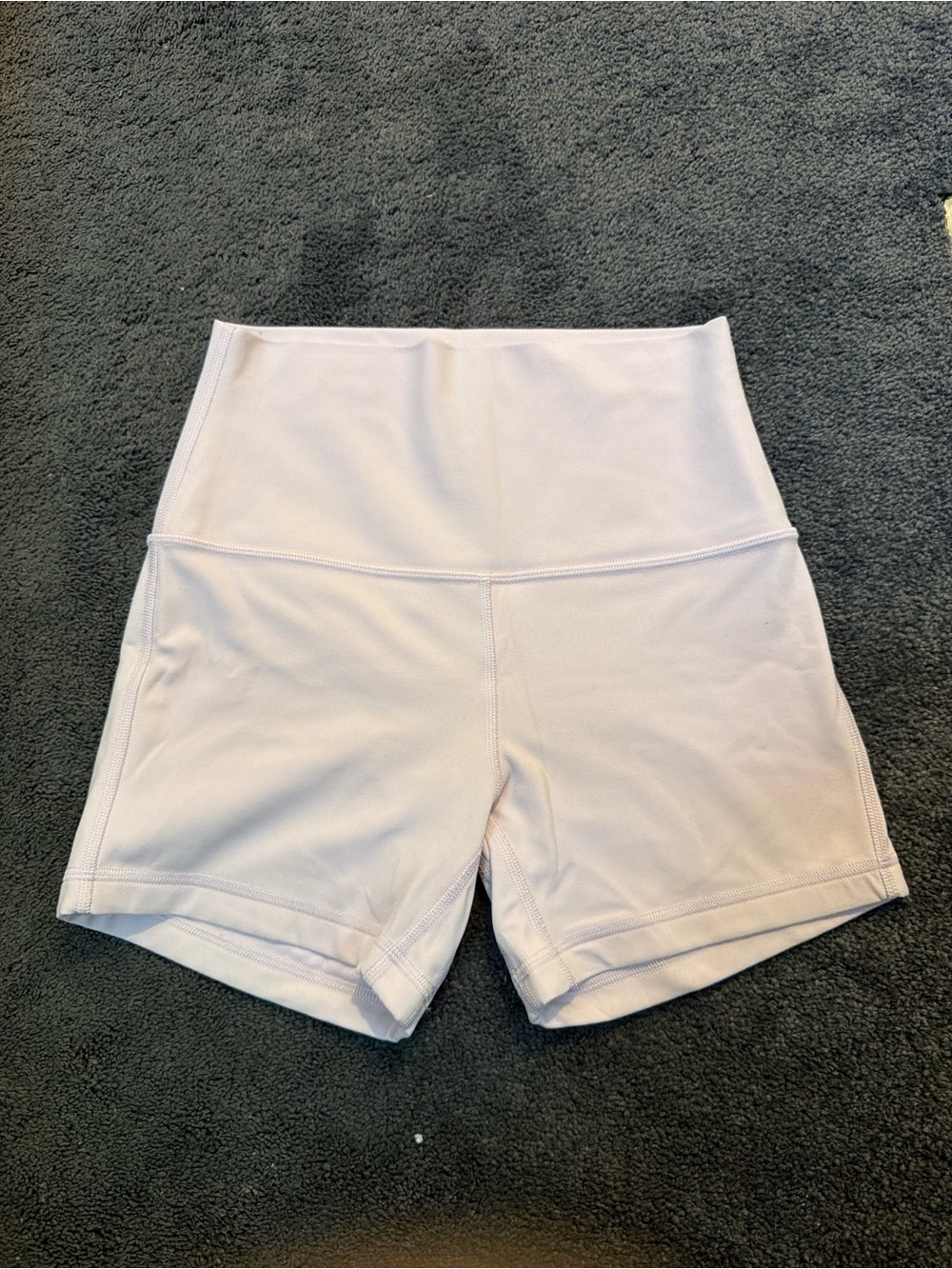 Blush Lululemon Biker Shorts